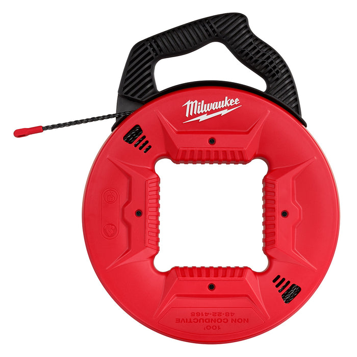 Ruban de tirage 100', en polyester avec embout non conductible Milwaukee - Quincaillerie G.H. Berger