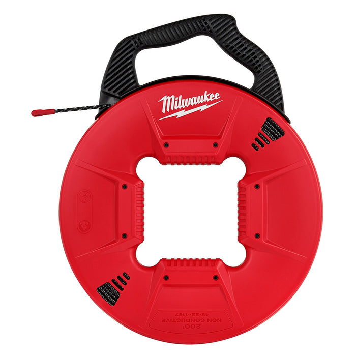 Ruban de tirage 200', en polyester avec embout non conductible Milwaukee - Quincaillerie G.H. Berger
