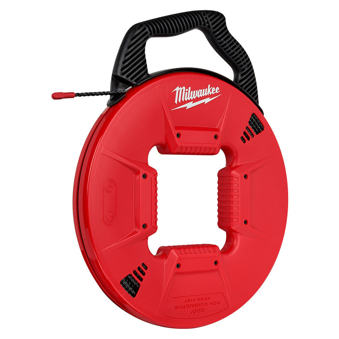 Ruban de tirage 200', en polyester avec embout non conductible Milwaukee - Quincaillerie G.H. Berger