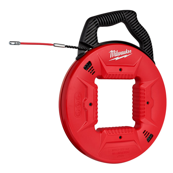 Ruban de tirage 100', en polyester avec embout en métal flexible Milwaukee - Quincaillerie G.H. Berger
