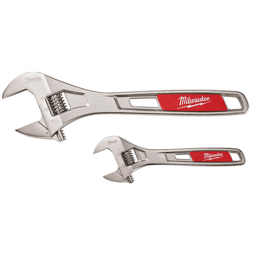 Ens. 2 clés à molette (6"/10") Milwaukee - Quincaillerie G.H. Berger