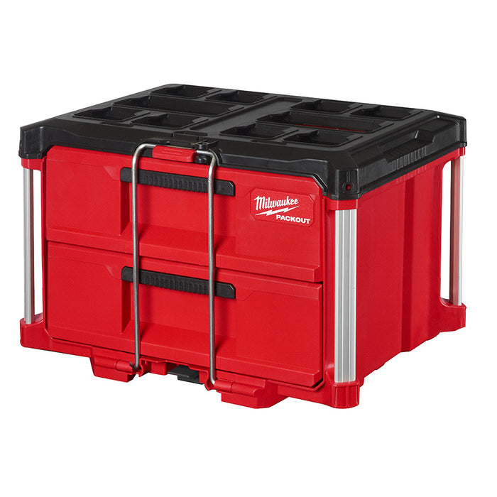 Coffre à outils PACKOUT™ à 2 tiroirs Milwaukee - Quincaillerie G.H. Berger