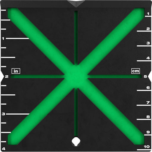 Cible réactive pour niveau laser vert Milwaukee - Quincaillerie G.H. Berger
