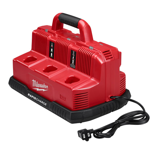 Chargeur rapide 6-batteries (3x M18™ / 3x M12™) Milwaukee - Quincaillerie G.H. Berger