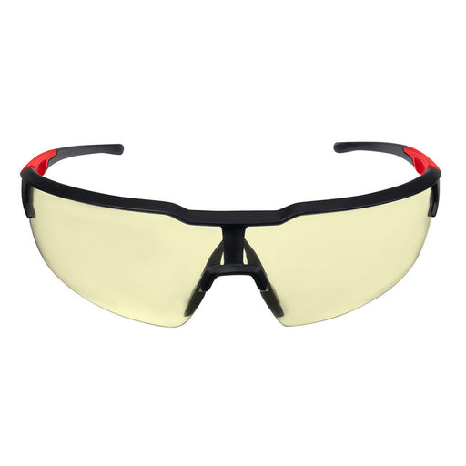 Lunettes de sécurité anti-rayures (Jaune) Milwaukee - Quincaillerie G.H. Berger