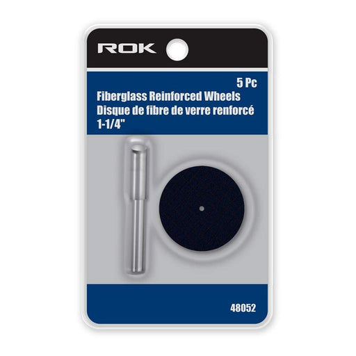 Disque en fibre de verre 1-1/4" (4/pqt.) ROK - Quincaillerie G.H. Berger