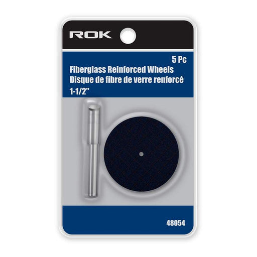 Disque en fibre de verre 1-1/2" (4/pqt.) ROK - Quincaillerie G.H. Berger