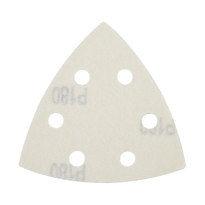 Papier sablé triangulaire 3-1/2", à grain 180 (6/pqt.) Milwaukee - Quincaillerie G.H. Berger