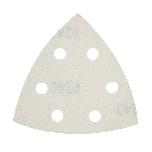 Papier sablé triangulaire 3-1/2", à grain 240 (6/pqt.) Milwaukee - Quincaillerie G.H. Berger