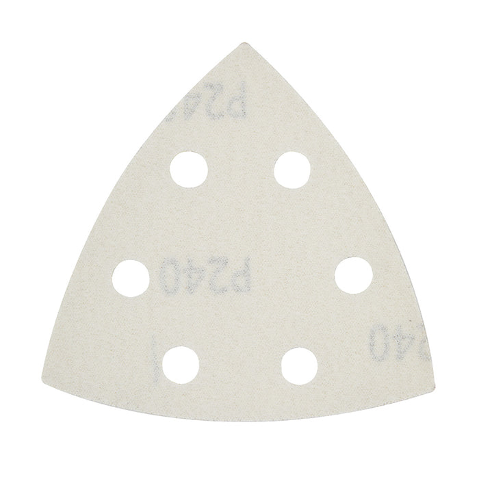 Papier sablé triangulaire 3-1/2", à grain 240 (6/pqt.) Milwaukee - Quincaillerie G.H. Berger
