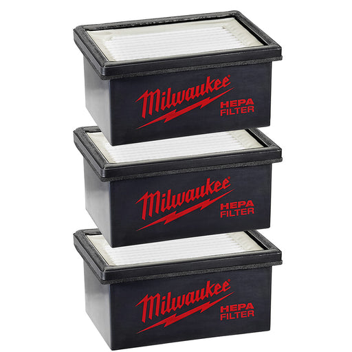 Pqt. 3 filtres HAMMERVAC™ Milwaukee - Quincaillerie G.H. Berger
