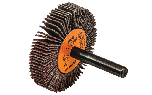 Roue à feuillets COOLCUT™, arbre 1/4" (2"x3/8"), à grain 60 - Quincaillerie G.H. Berger