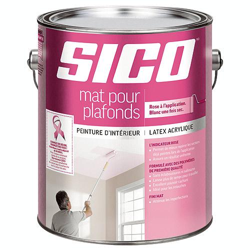 Mat à plafond au latex - - 3,78L SICO - Quincaillerie G.H. Berger