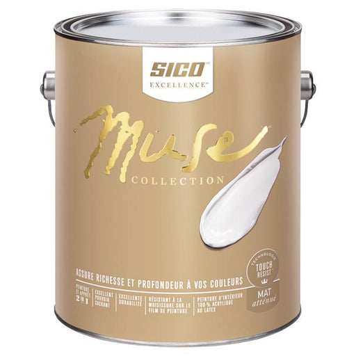 Peinture 2en1 Muse Mat atténué - - 3,78L SICO - Quincaillerie G.H. Berger