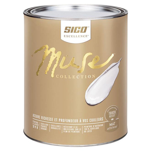 Peinture 2en1 Muse Mat atténué - - 946ml SICO - Quincaillerie G.H. Berger