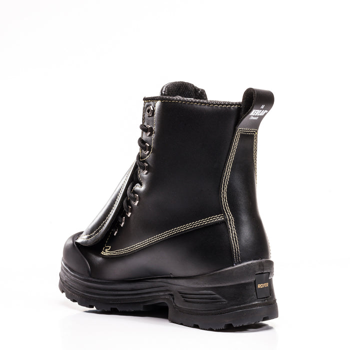 Botte de sécurité 8", pour soudeur - Noir Royer - Quincaillerie G.H. Berger