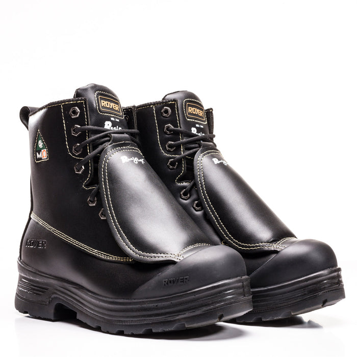 Botte de sécurité 8", pour soudeur - Noir Royer - Quincaillerie G.H. Berger