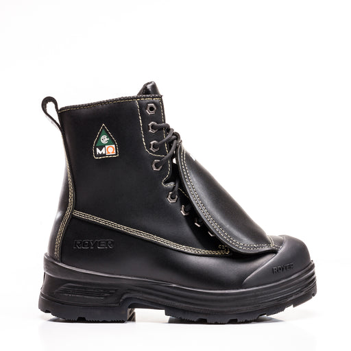 Botte de sécurité 8", pour soudeur - Noir Royer - Quincaillerie G.H. Berger