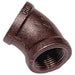 Raccord coude 45° en acier noir 3/8 po – Aqua-Dynamic - Quincaillerie G.H. Berger