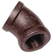 Raccord coude 45° en acier noir 1 ¼ po – Aqua-Dynamic - Quincaillerie G.H. Berger