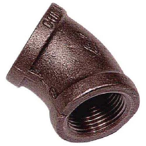 Raccord coude 45° en acier noir 2 po – Aqua-Dynamic - Quincaillerie G.H. Berger