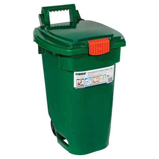 Bac roulant vert 45 L Orbis - Quincaillerie G.H. Berger