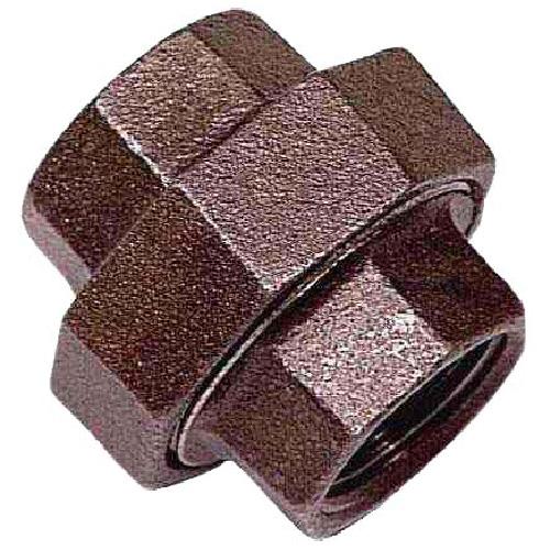 Raccord union en acier malléable noire 1/2 po – aqua-dynamic - Quincaillerie G.H. Berger
