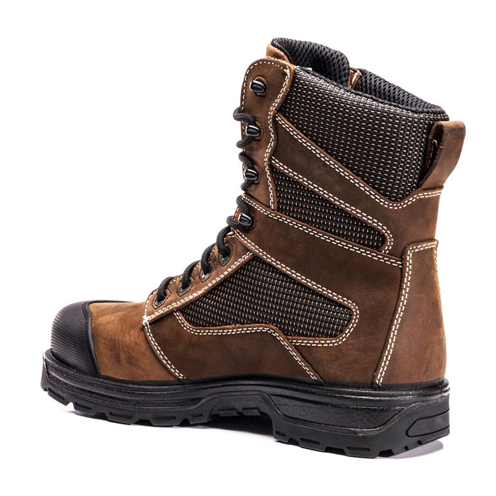 Botte de sécurité 8'' Agility sans métal -Brun Royer - Quincaillerie G.H. Berger