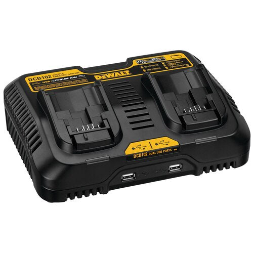 Chargeur à 2 ports 12V/20V avec USB - Quincaillerie G.H. Berger