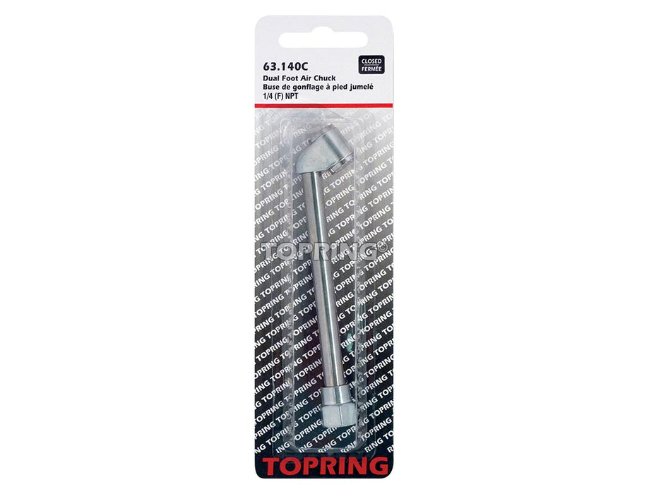 Buse de gonflage pied jumelé 1/4(F)NPT - Quincaillerie G.H. Berger