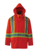 Manteau haute-visibilité Journeyman Tri-Zone 300D, Orange Viking - Quincaillerie G.H. Berger