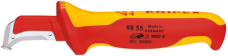 Couteau à dénuder isolé 1000V Knipex - Quincaillerie G.H. Berger