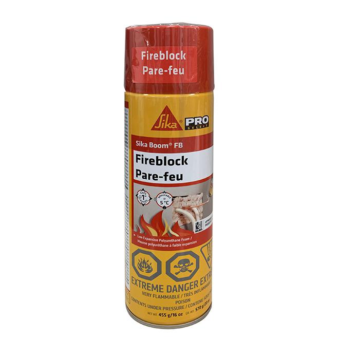 Mousse expansible SikaBoom Pare-feu - Paille - 455 g Sika - Quincaillerie G.H. Berger