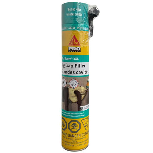 Mousse isolante à triple expansion - Paille - 850 g Sika - Quincaillerie G.H. Berger