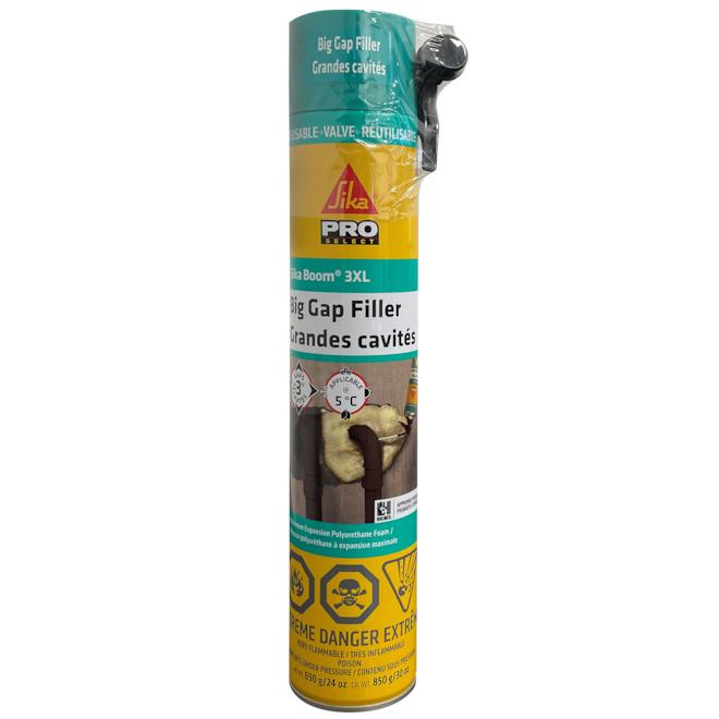 Mousse isolante à triple expansion - Paille - 850 g Sika - Quincaillerie G.H. Berger
