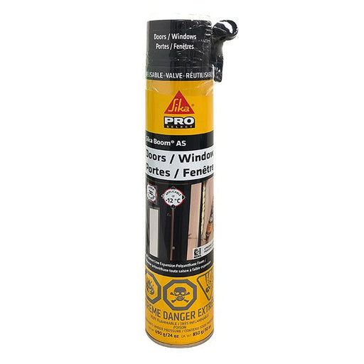 Mousse expansible pour portes et fenêtres - Paille - 850 g Sika - Quincaillerie G.H. Berger