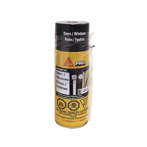 Mousse expansible pour portes et fenêtres - Paille - 340 g Sika - Quincaillerie G.H. Berger