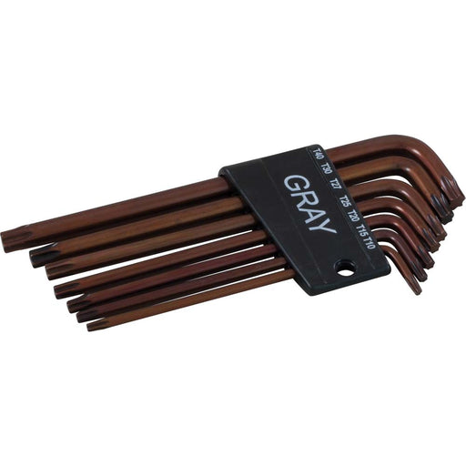 Jeu 7 clés Torx longues (T10-T40) - Quincaillerie G.H. Berger
