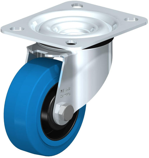 Roulette pivotante 3" en caoutchouc, capacité 308 lb Blickle - Quincaillerie G.H. Berger