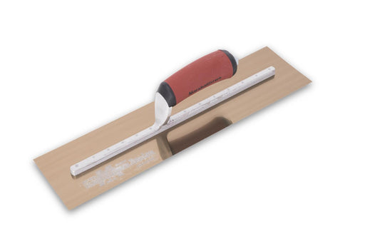Truelle de finition Inox doré DuraSoft® (16"x4") Marshalltown - Quincaillerie G.H. Berger