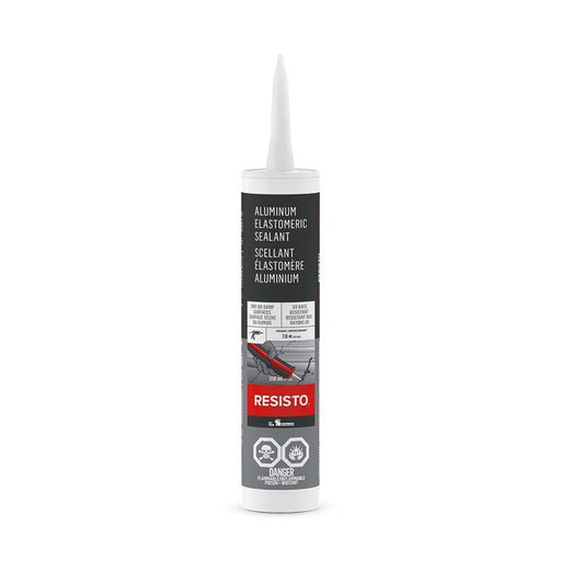 Scellant élastomère aluminium - 310 mL Resisto - Quincaillerie G.H. Berger