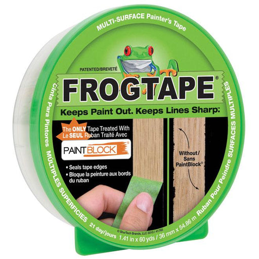 Ruban à masquer - - 36mmX55m FROGTAPE - Quincaillerie G.H. Berger