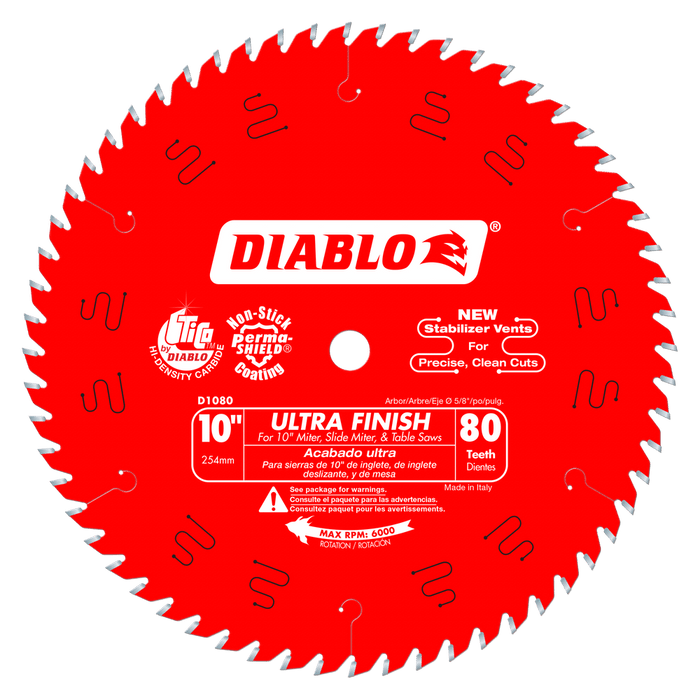 Lame ultra-fine (10"x80 dents) - Quincaillerie G.H. Berger