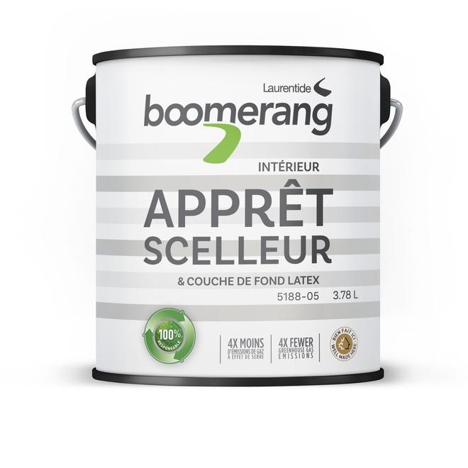 Apprêt scellant recyclé Boomerang - Laurentide - 3,78L Peinture Laurentide - Quincaillerie G.H. Berger