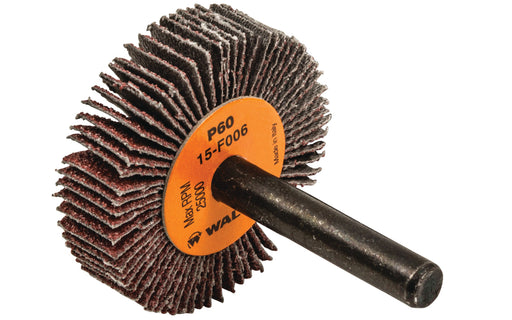 Roue à feuillets COOLCUT™, arbre 1/4" (1-1/2"x3/8"), à grain 60 - Quincaillerie G.H. Berger
