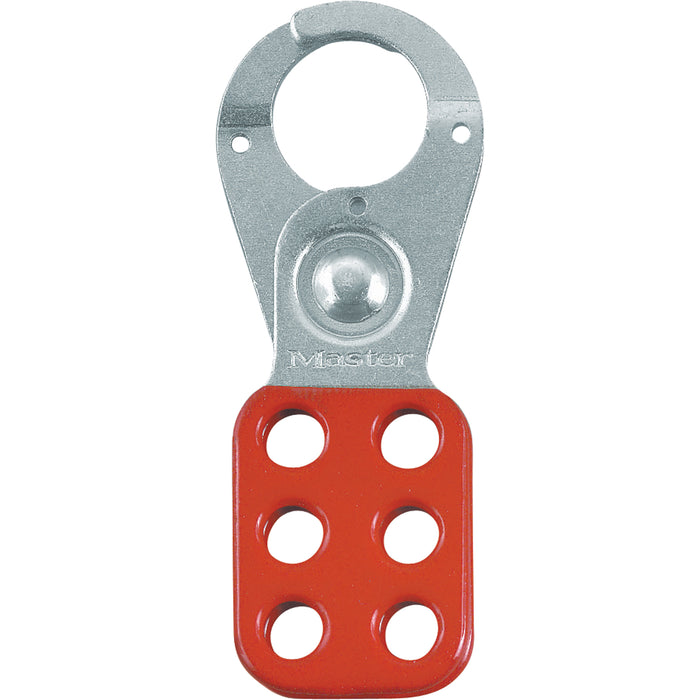 Moraillon de sûreté rouge Master Lock - Quincaillerie G.H. Berger