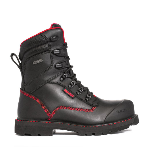 Botte de sécurité 8" REVOLT™ avec GORE-TEX® - Noir et Rouge Royer - Quincaillerie G.H. Berger