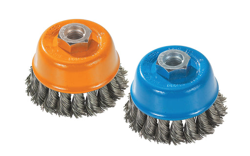 Brosse boisseau à fils noués, à inox 3" (5/8"-11) - Quincaillerie G.H. Berger