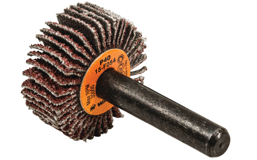 Roue à feuillets COOLCUT™, arbre 1/4" (2"x1"), à grain 40 - Quincaillerie G.H. Berger