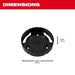 Support à torsion et verrouillage Packout - Noir - Milwaukee - Quincaillerie G.H. Berger